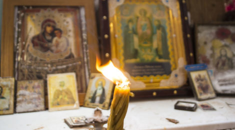 Молебен в Христорождественском храме с. Илкодино