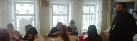 Беседа с воспитанниками воскресной школы Покровского храма с. Власово