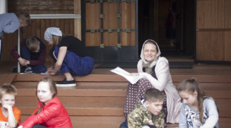 Пасхальный праздник в воскресной школе Казанского храма с. Петровское
