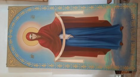 Новая икона Покрова Пресвятой Богородицы в с.Середниково