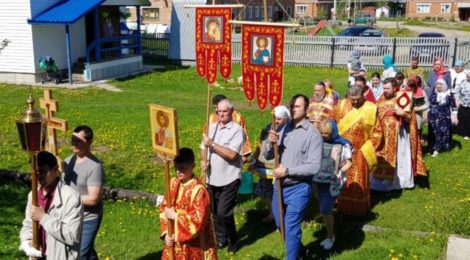 Престольный праздник в храме пос. Радовицкий