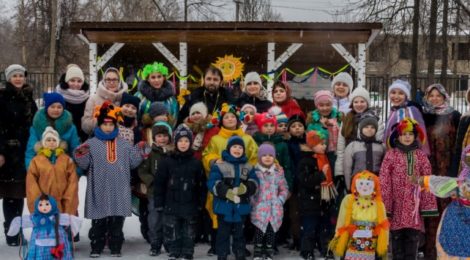 Масленичные гуляния в СРЦН г. Рошаль