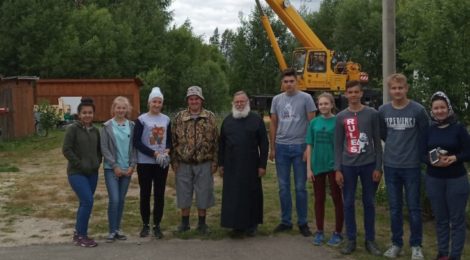 Благоустройство территории Михаило-Архангельского храма с. Пышлицы