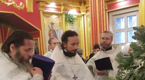 Рождественский сочельник в храме новомучеников и исповедников Шатурских г. Шатура