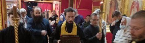 Прибытие святыни в храм новомучеников и исповедников Шатурских г. Шатура
