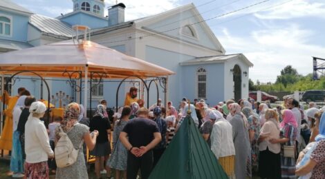 Воскресная служба и занятия в воскресной школе г.Рошаля