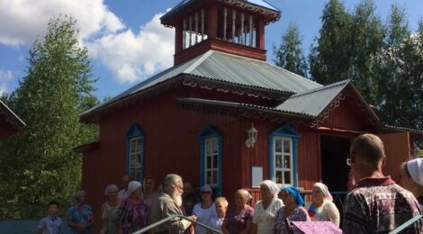 Августовские богослужения в д.Горелово.