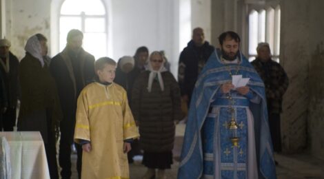 Божественная Литургия в Тихвинском храме с.Евлево