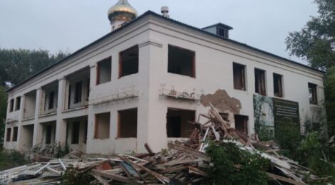 Ремонт в зданиях будущего Дома матери и ребенка